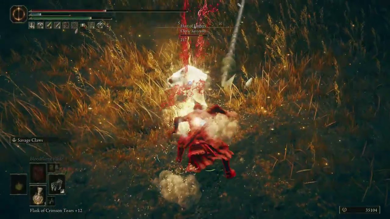 Elden Ring PvP Invasion - Savage Claws? Piercing Fang!