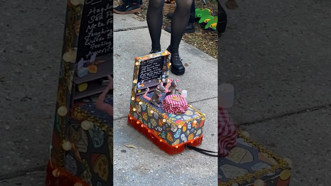 2024 &lsquo;Tit Rex parade in NOLA showing off Carnival&rsquo;s miniature floats! Full video coming soon! #mini