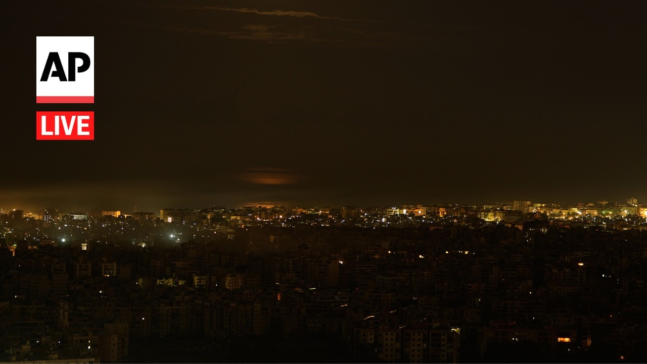 LIVE: Beirut and southern Lebanon skyline as Israel strikes continue