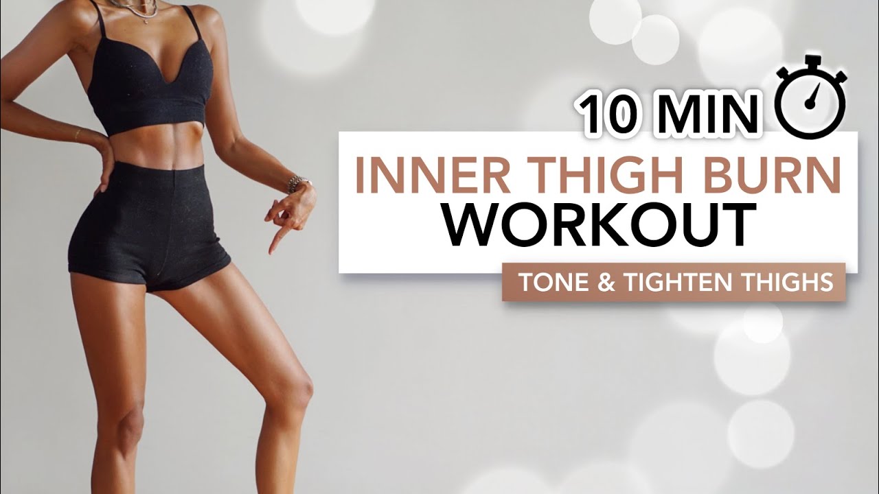 10 MIN INNER THIGH BURN WORKOUT | Подтяните внутреннюю поверхность бедер | Eylem Abaci