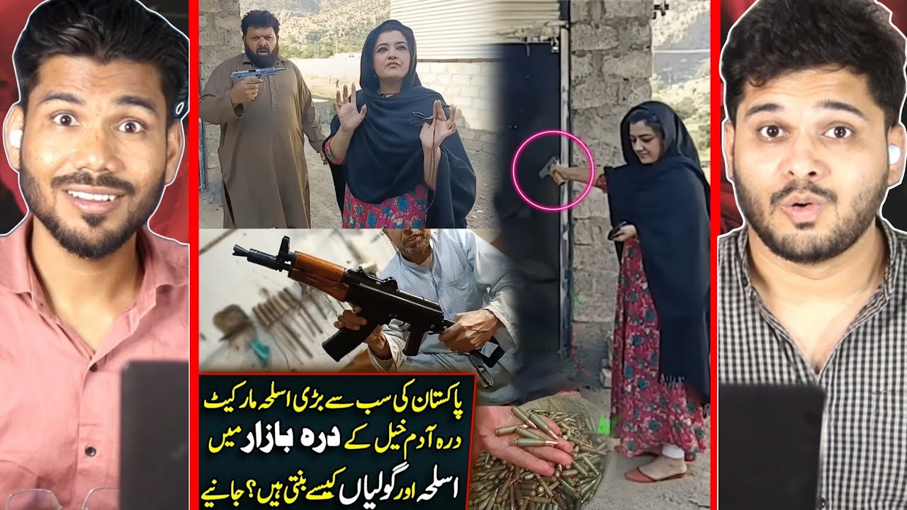 How Guns are made in Pakistan | Darra Adam Khel Biggest G*n Market of Pakistan - Indian Reaction