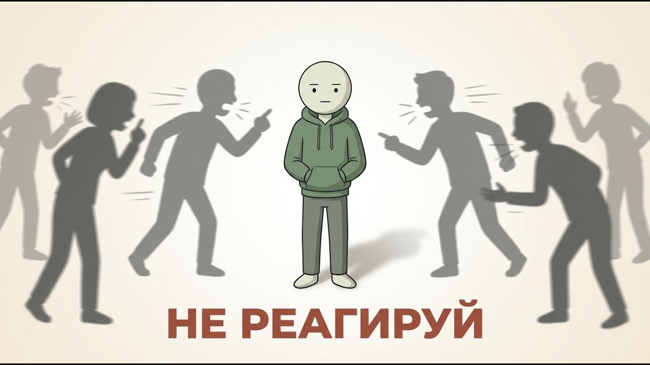 Ты выигрываешь, когда перестаёшь реагировать