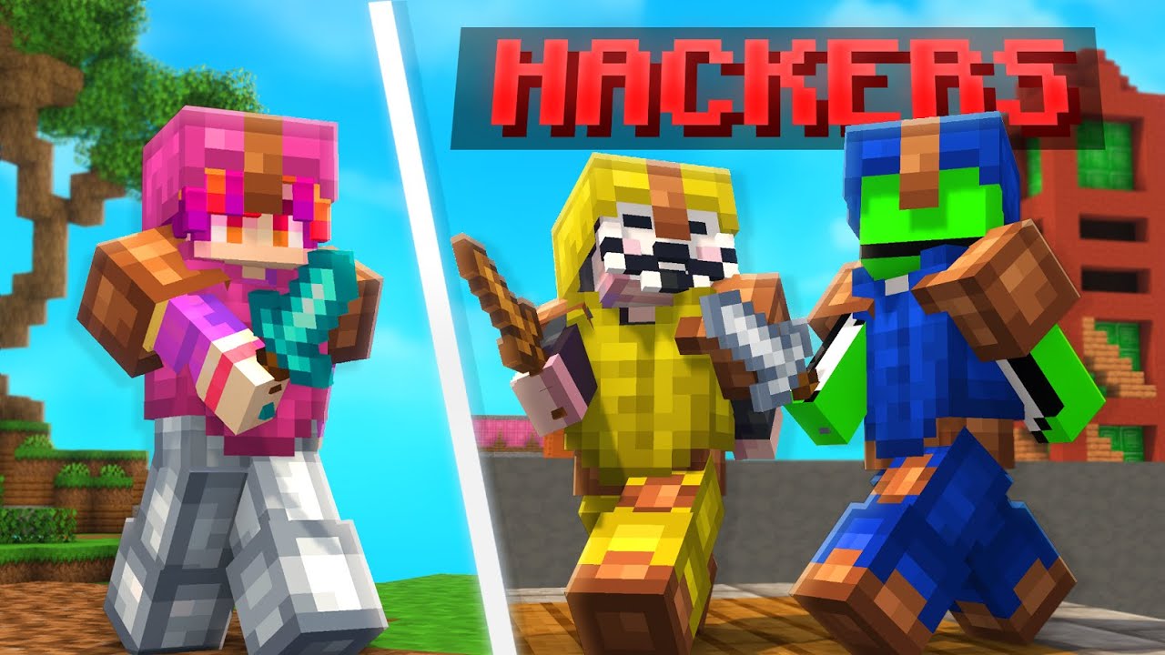 15 Minutes of BEATING HACKERS in Hypixel Bedwars