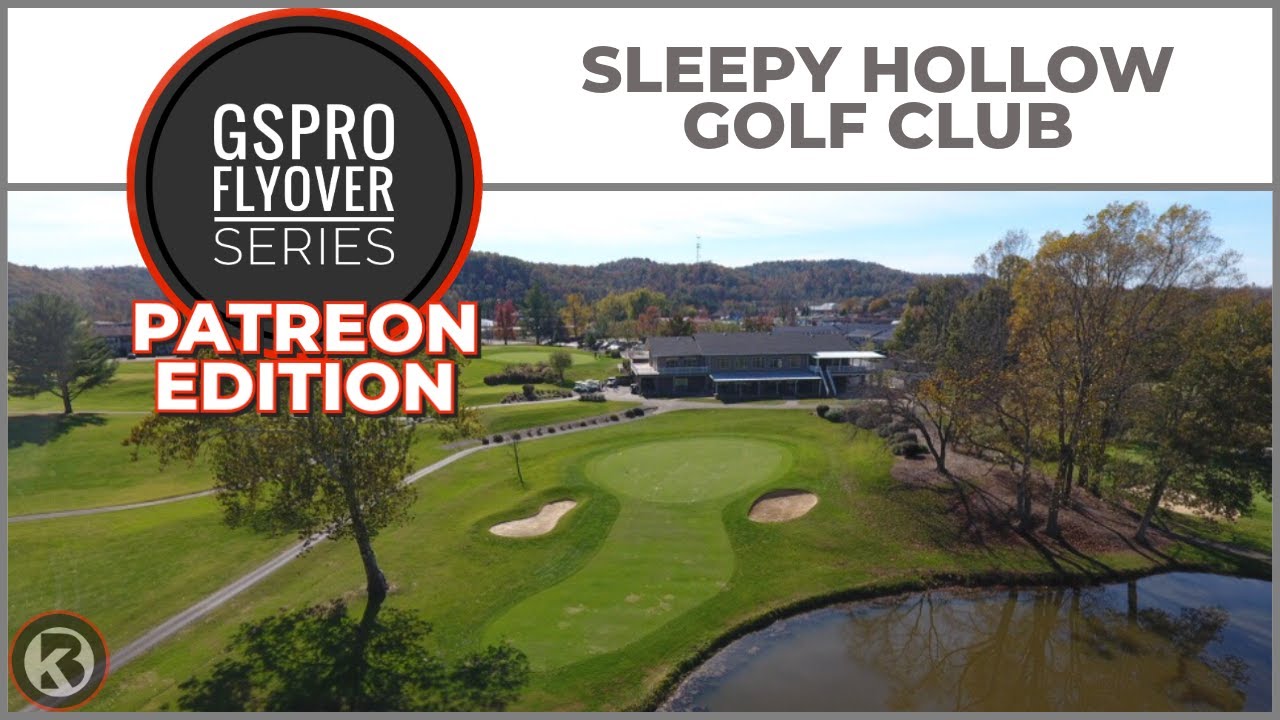 GSPro Course Flyover - Sleepy Hollow Golf Club - Designed by pakman - Patreon Exclusive