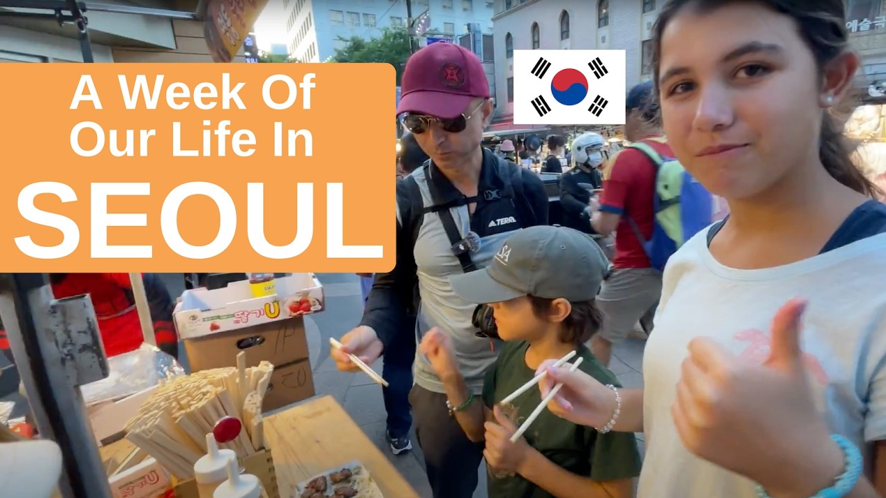 Explore SEOUL 서울 Vlog: HONGDAE TO HAN RIVER 🇰🇷 Modern Life & Rich Traditions | Family Travel 2024