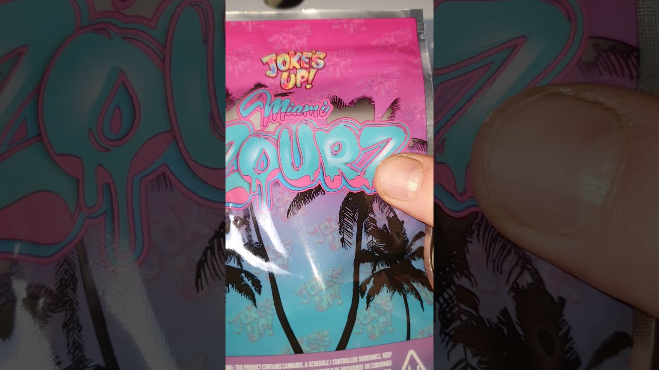 Miami zourz cali pack (was a 3.5 sorry 🤣) weed review