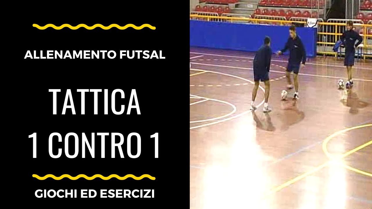 Allenamento Futsal: Esercizi 1 contro 1 (prime progressioni)