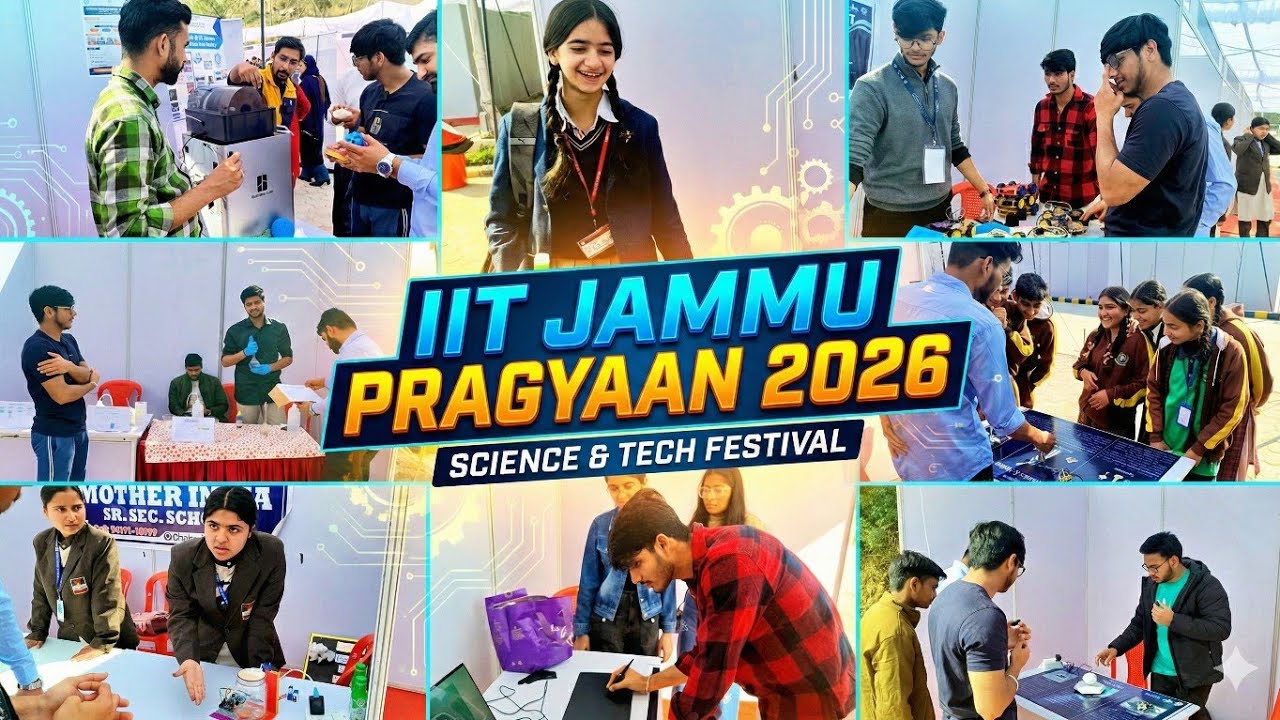 IIT JAMMU PRAGYAAN 2026 | IIT Jammu #vlog #explore #iit #iitjammu #likes #jammu 