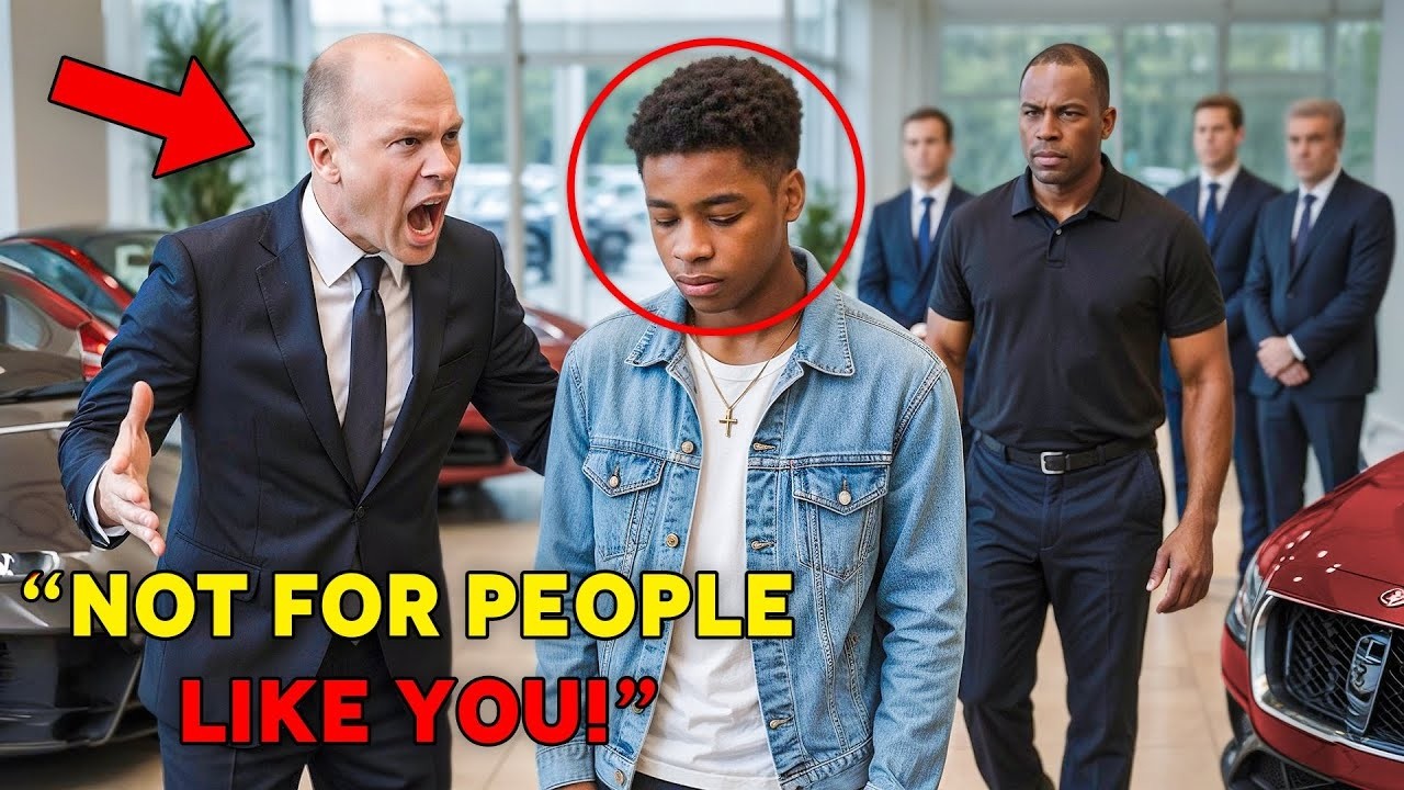 Black Boy Humiliated At Car Dealership, Unaware His Father Is A CEO