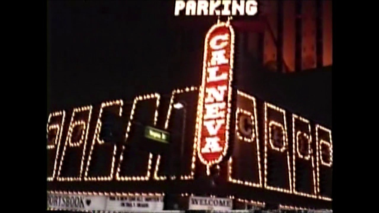 Reno Downtown Casino walk, 1990 - 9:38 720p