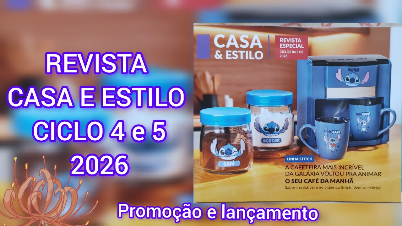 REVISTA CASA E ESTILO CICLO 4 E 5 2026 #avon #natura #ofertas #revista 