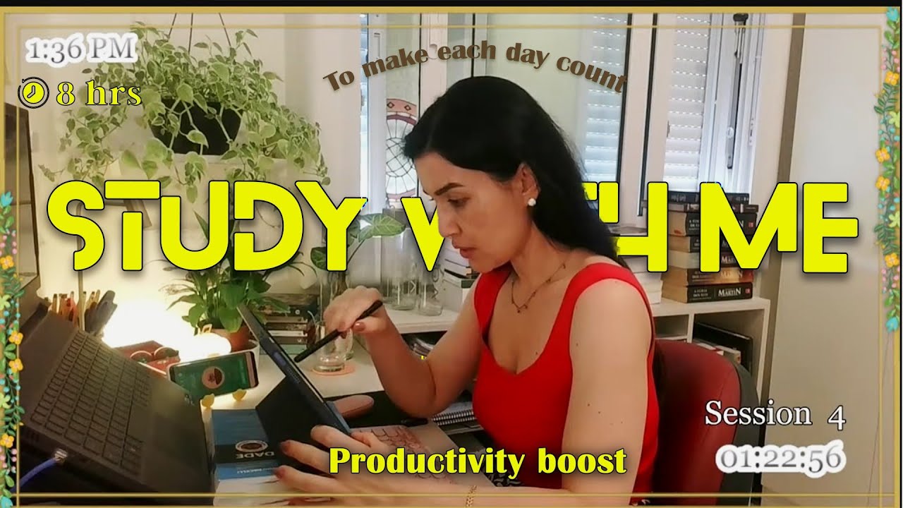 LIVE 8h HOURS Study With Me 📚 DISCIPLINE 🔥 Pomodoro