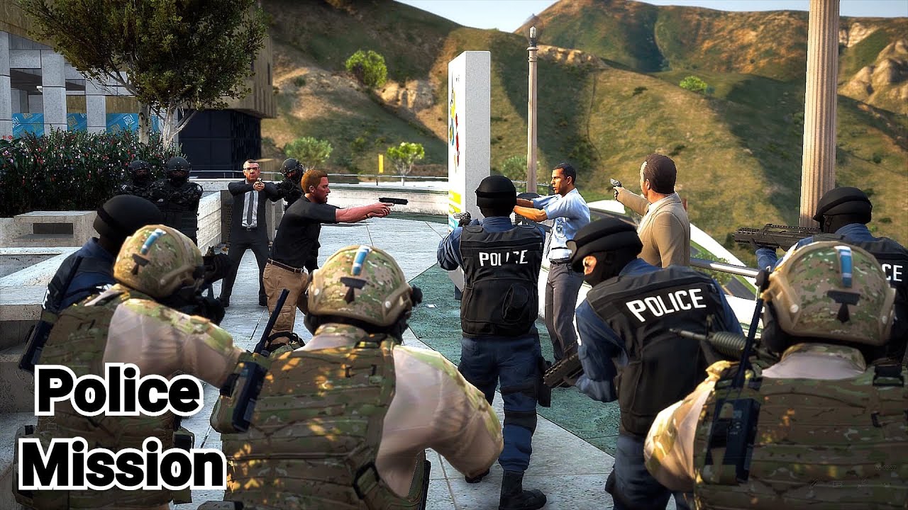 Миссия GTA 5 (Remastered) - Когда Майкл был офицером полиции