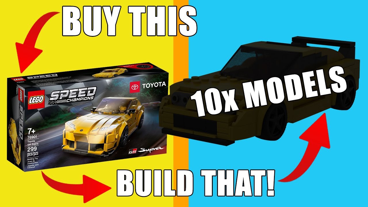 TOP 10 Alternate Models for LEGO 76901 Toyota GR Supra by Ilyabuilder724