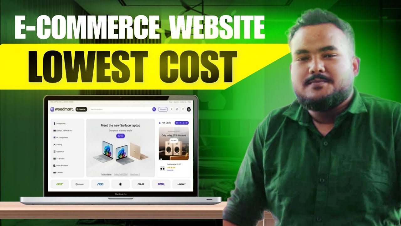 How to create a E-commerce website | Create e-commerce webiste at lowest cost | Website Development