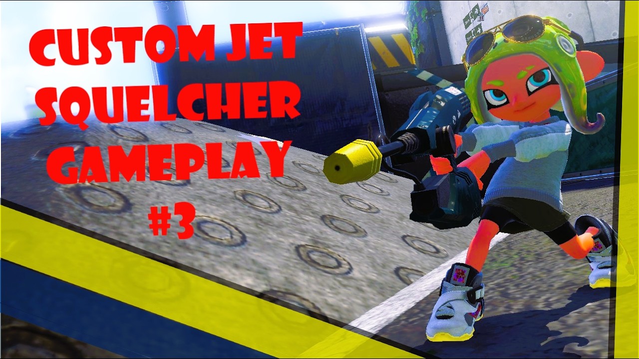 Custom Jet Squelcher Gameplay #3 - Splatoon 3 | Anarchy Battle (TC)