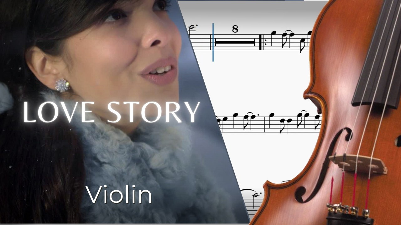Love Story - Indila | Violin Sheet Music