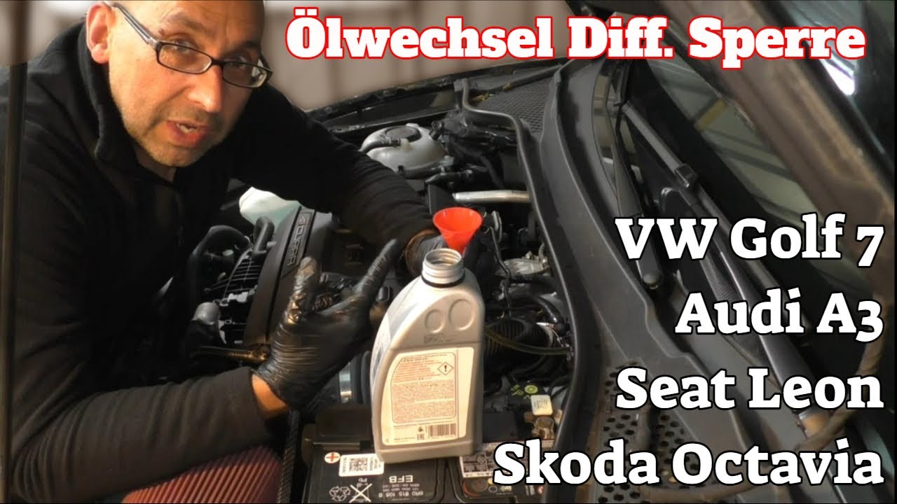 &Ouml;lwechsel Differentialsperre - VW Gruppe - DQ381