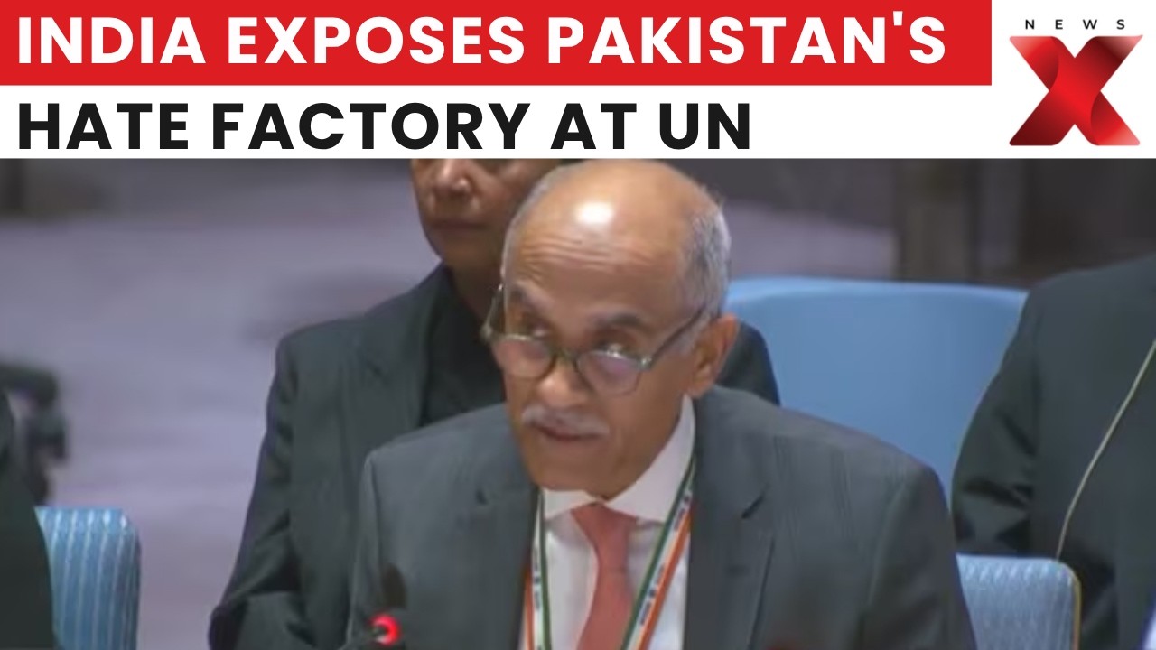 India Slams Pakistan at UN: 'Factory of Hate' Fuels Anti-India Hostility | Latest News | NewsX