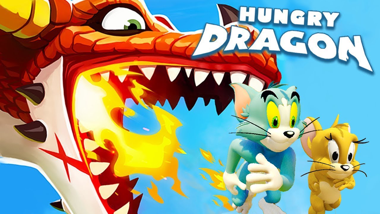التنين الجائع أكل توم وجيري | Hungry Dragon !! 🐉😱