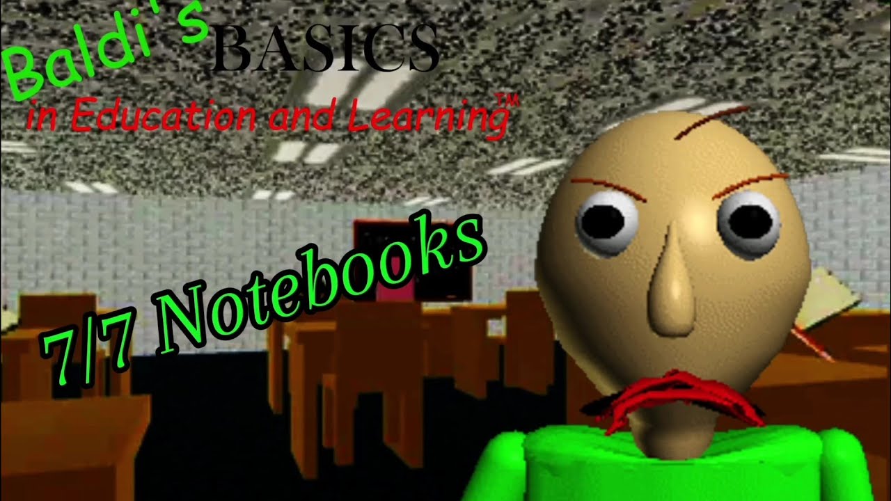 استاذ المزعج Baldi's Basic In Education And Learning + فيس كام