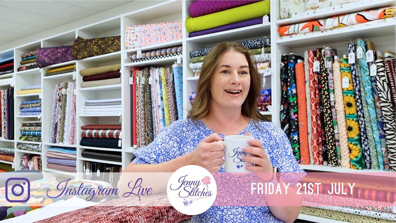 Instagram Live | Friday 21st July | Fabric Chat