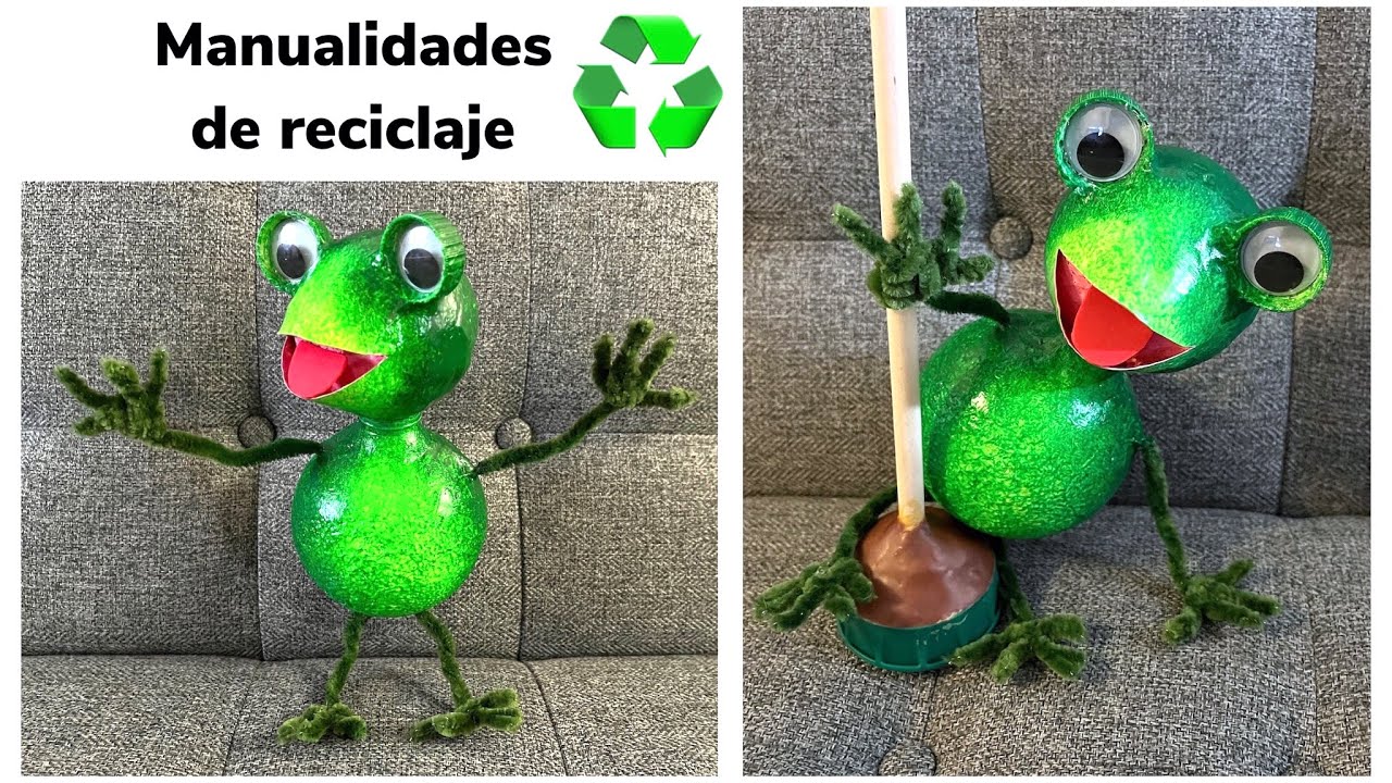 Cómo hacer una a RANITA || Ideas Para Manualidades