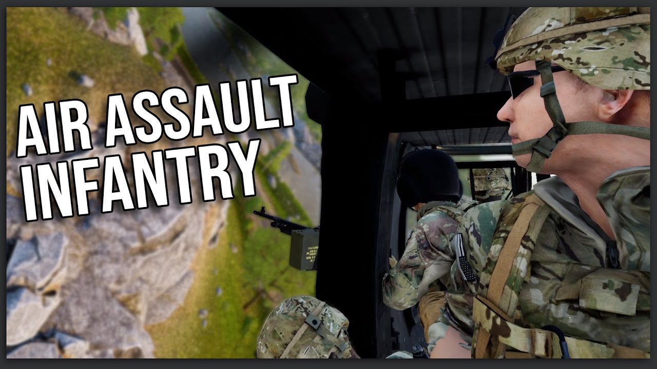 I Led An AIR ASSAULT Infantry Squad Against Enemy Bases!