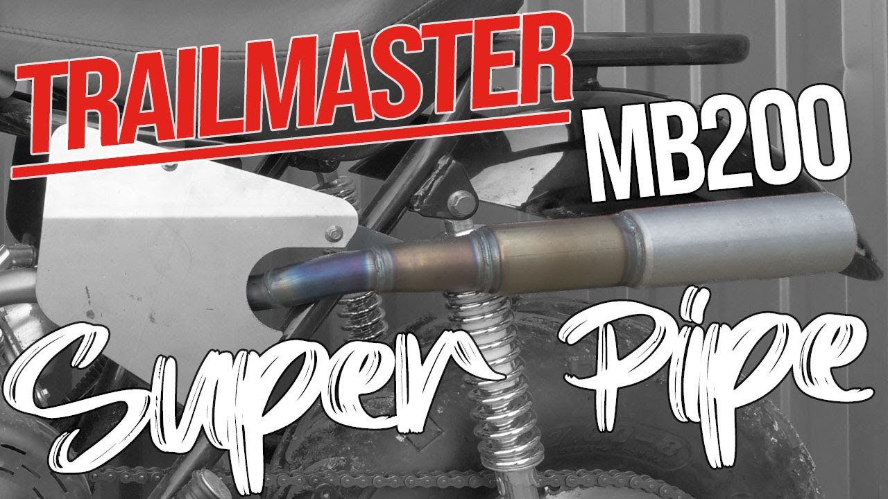TrailMaster MB200 Super Pipe Exhaust System