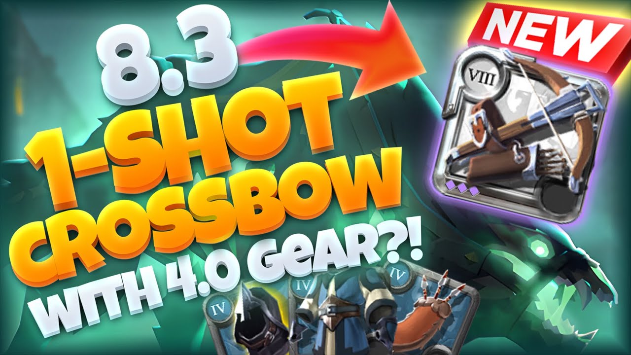 1-SHOT Crossbow Ganking?! | Solo PvP | Giveaway! | Albion Online