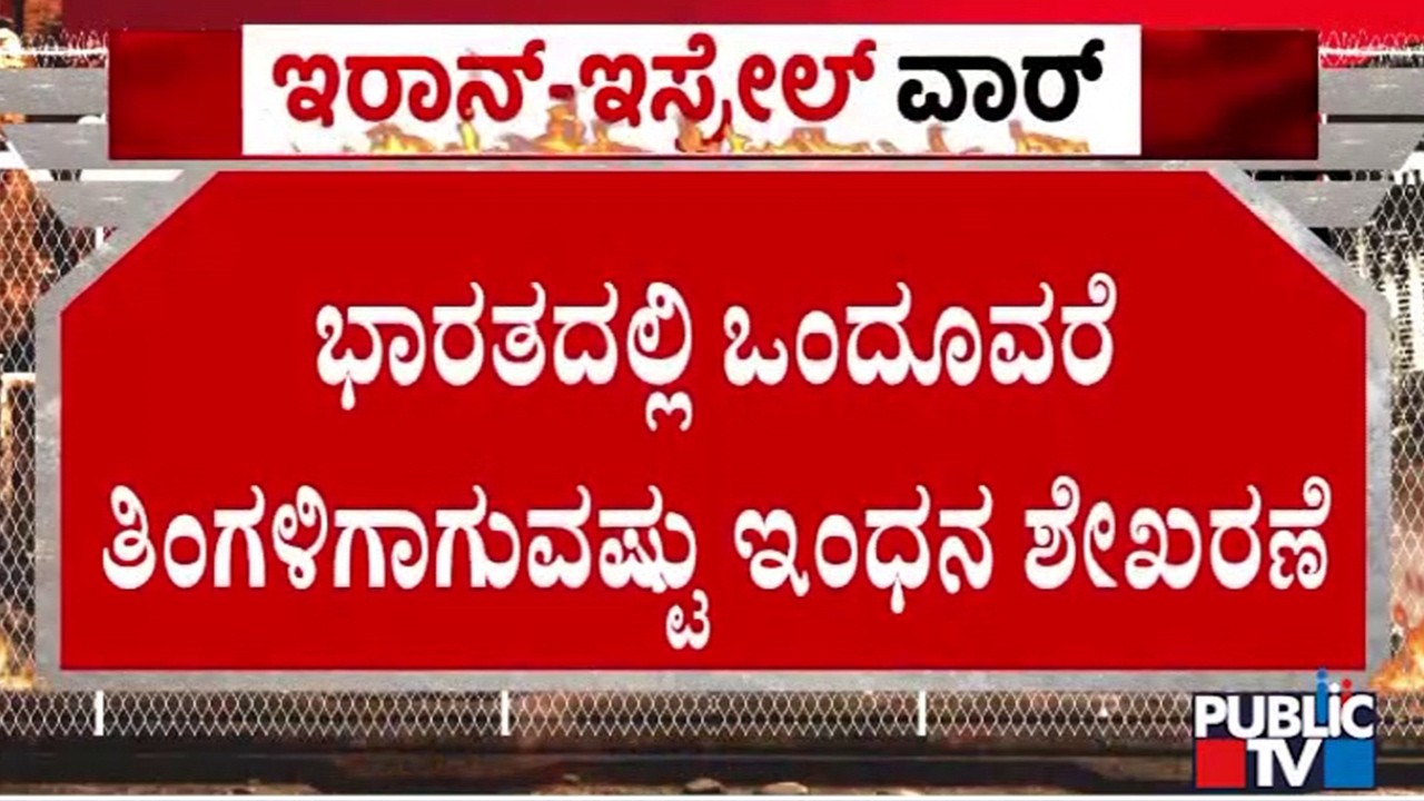 India Has 45 Days Of Crude and Fuel Stock | Public TV