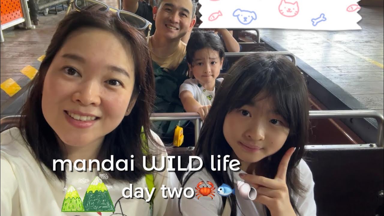 day two🦀🐟🐚: exploring the wild life in Singapore !!! #capcut #vlogs 