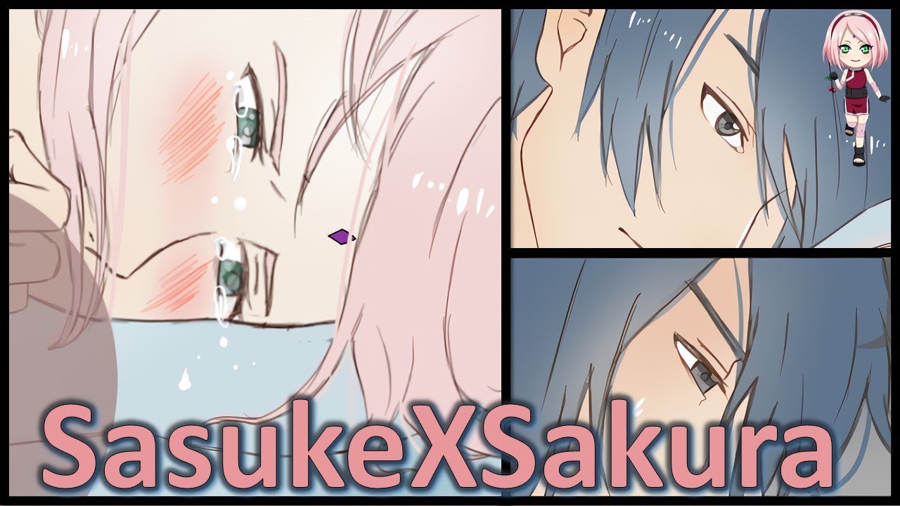 Ночная исповедь - Сакура и Саске [SasuSaku] Додзинси [английский с русскими субтитрами] [HD]