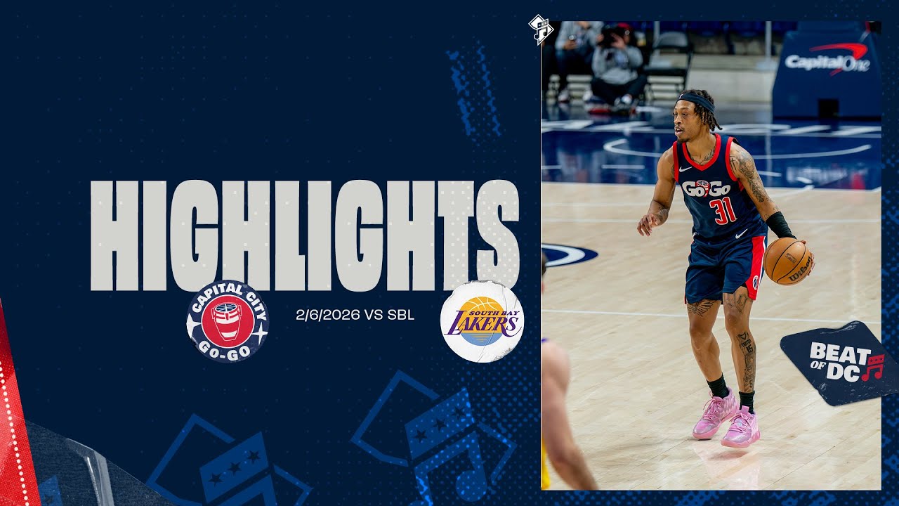 Highlights: Capital City Go-Go vs South Bay Lakers | 2.6.26