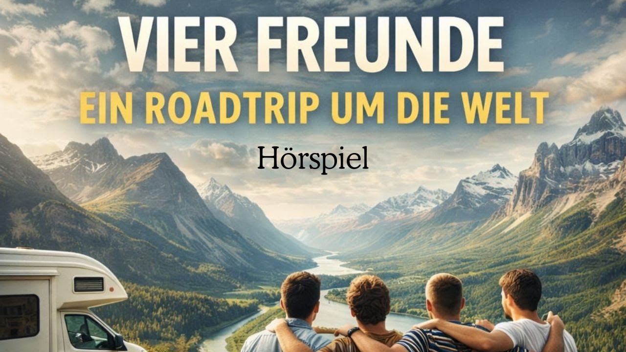 Vier Freunde - Ein Roadtrip um die Welt | Hörspiel