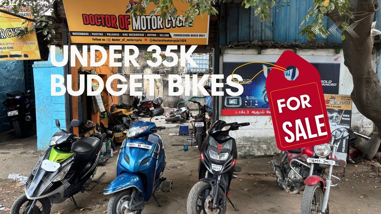 Low budget under 35K Bikes Available at Doctor of motorcycle #trending #video 