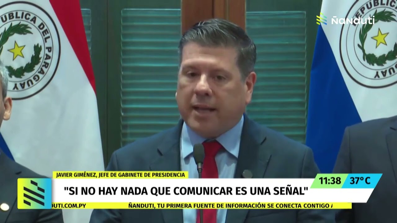 Javier Giménez nuevo jefe de Gabinete de la Presidencia