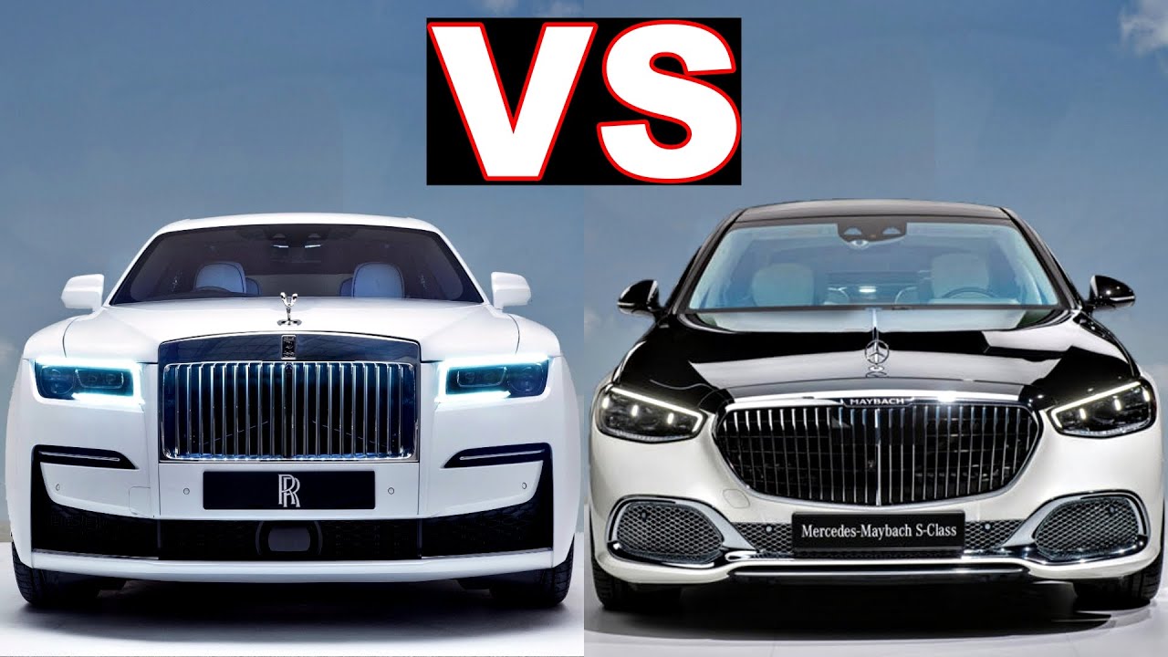 Rolls Royce Ghost vs Mercedes Maybach S Class (2021) Ultra-luxurious cars! (full review) ghost.