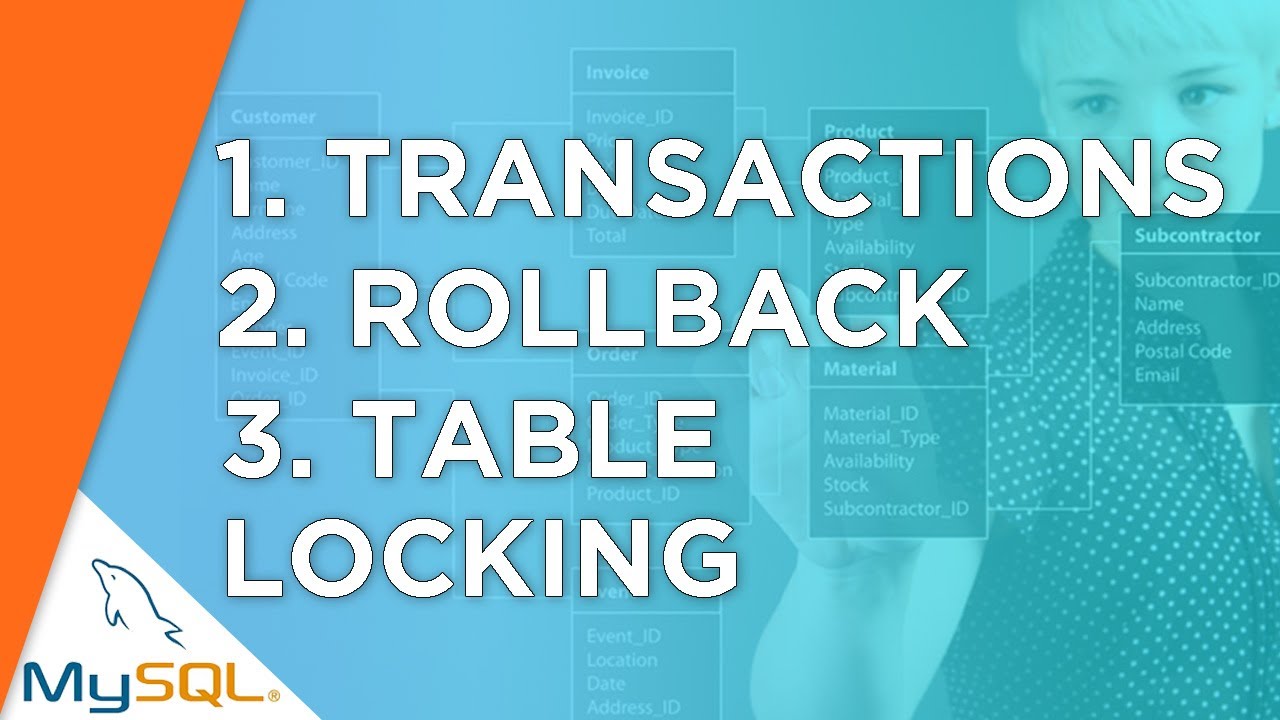 MySQL Beginner Course: Chapter 10 - Transactions