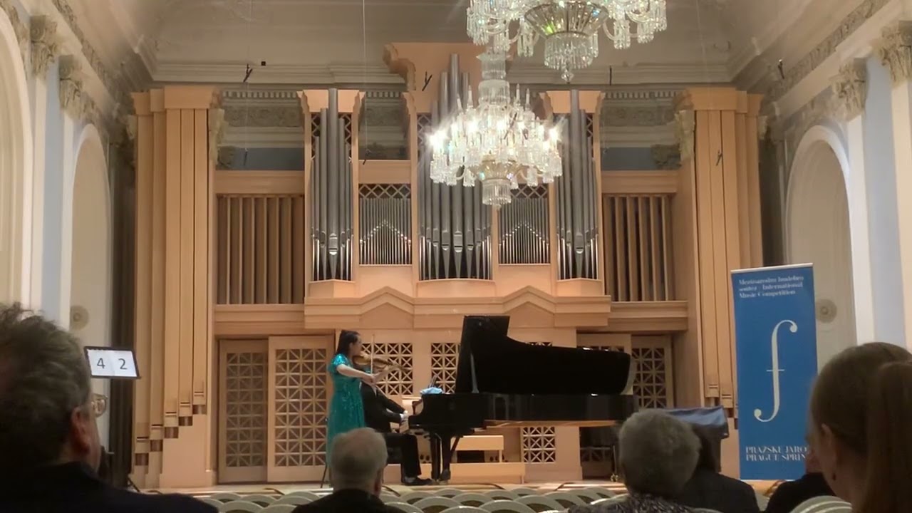 Lu TianTian 14 years old   Prague Spring International Music Competition