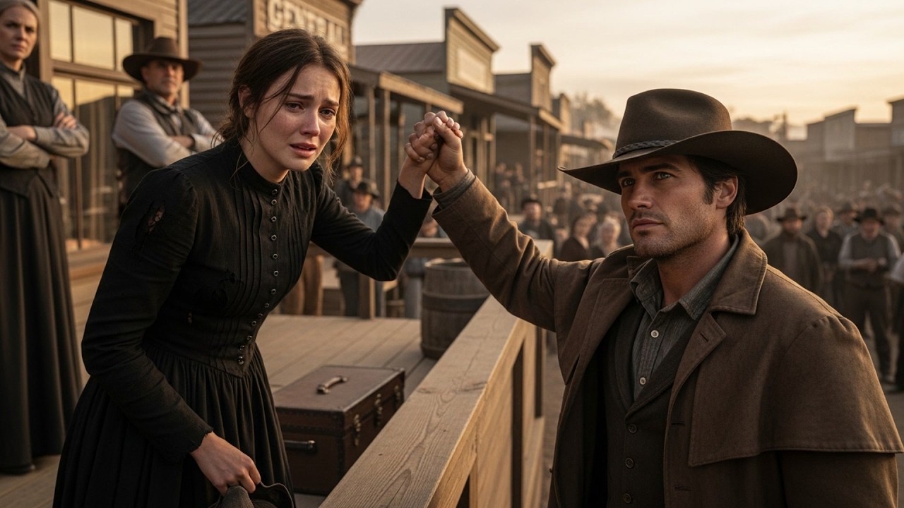 Her In-Laws Auctioned Her Off After Her Husband Died, The Cowboy Bought Her And Asked Nothing