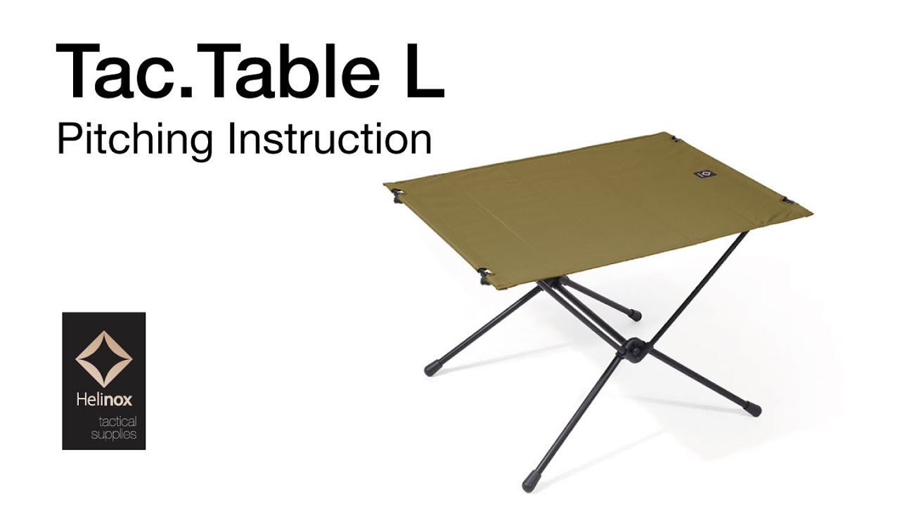[INSTRUCTION] Tactical Table L
