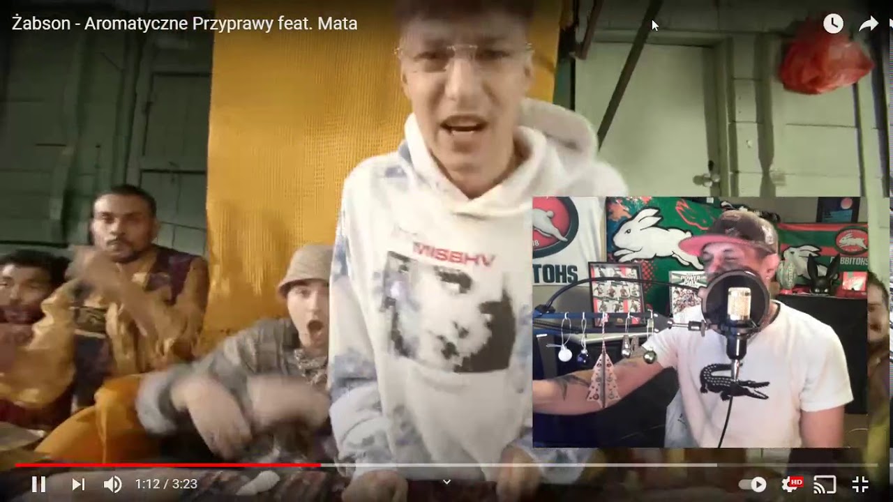 Polish Rap: Żabson feat Mata - Aromatyczne Przyprawy (New Zealand Reaction)