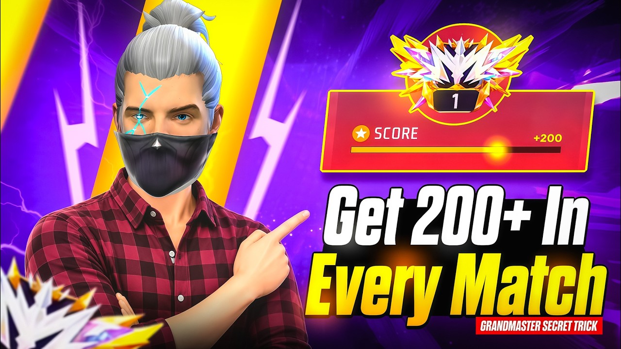 Get 200+ In Every BR Rank Match 🚀 | Secret Of Grandmaster Players 🔥 | New Strategy