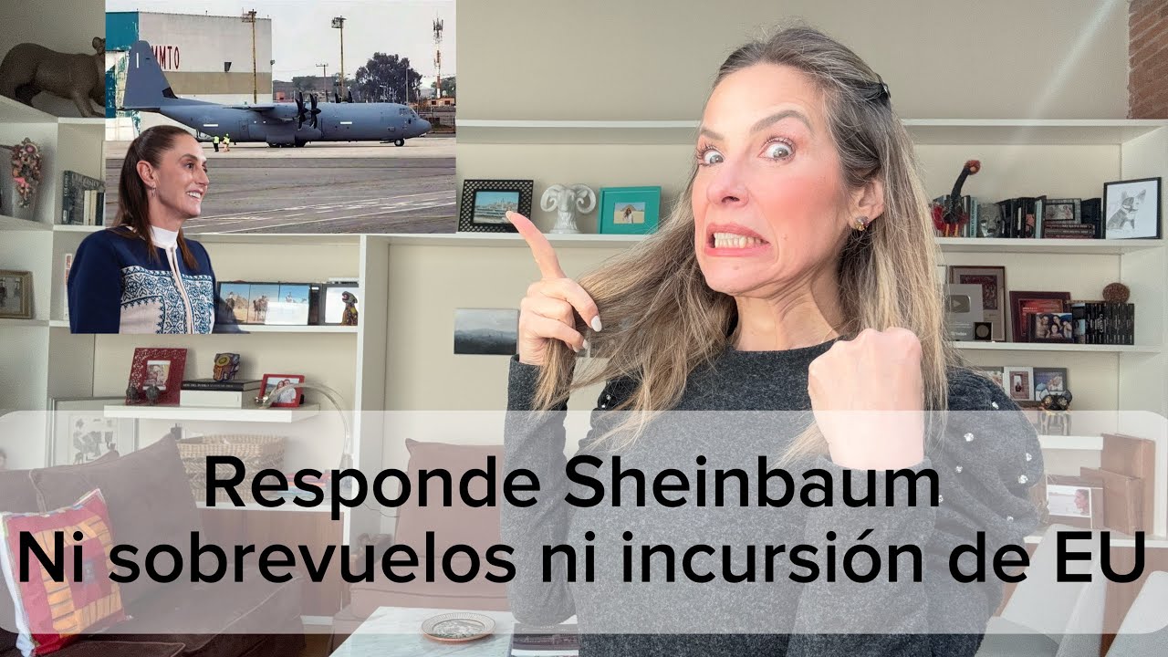 No ha habido aviones de EU en territorio nacional. Habla Sheinbaum de Hércules en Toluca