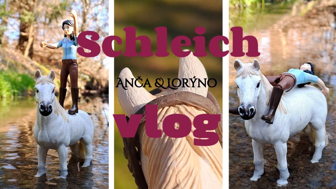 Schleich vlog💙✨️ || speci&aacute;l za 4k || Schleich_klisnička cz💗