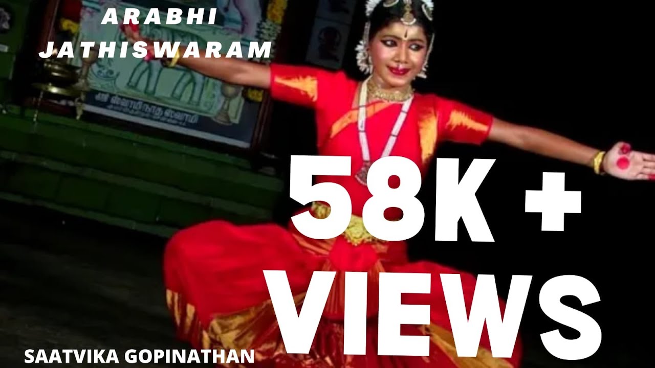 Arabhi jathiswaram ||Saatvika Gopinathan||Bharathanatyam||