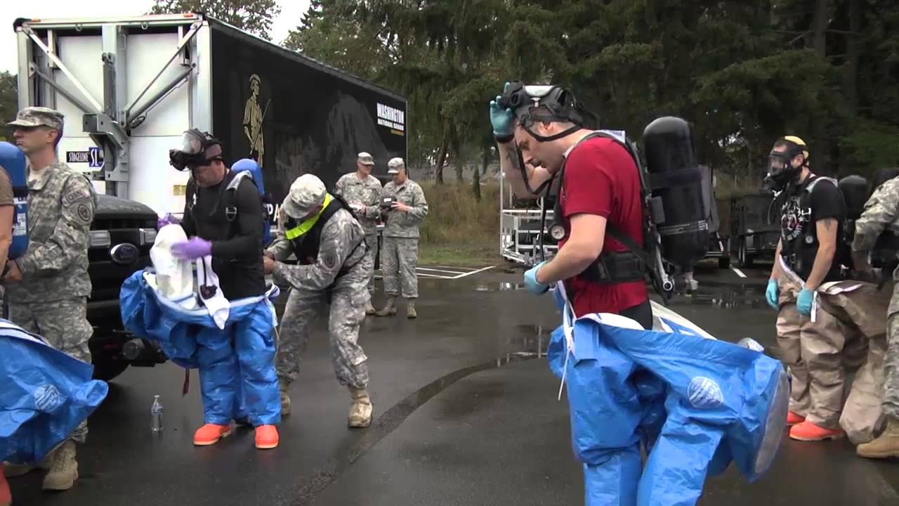 Washington National Guard 10th Civil Support Team training