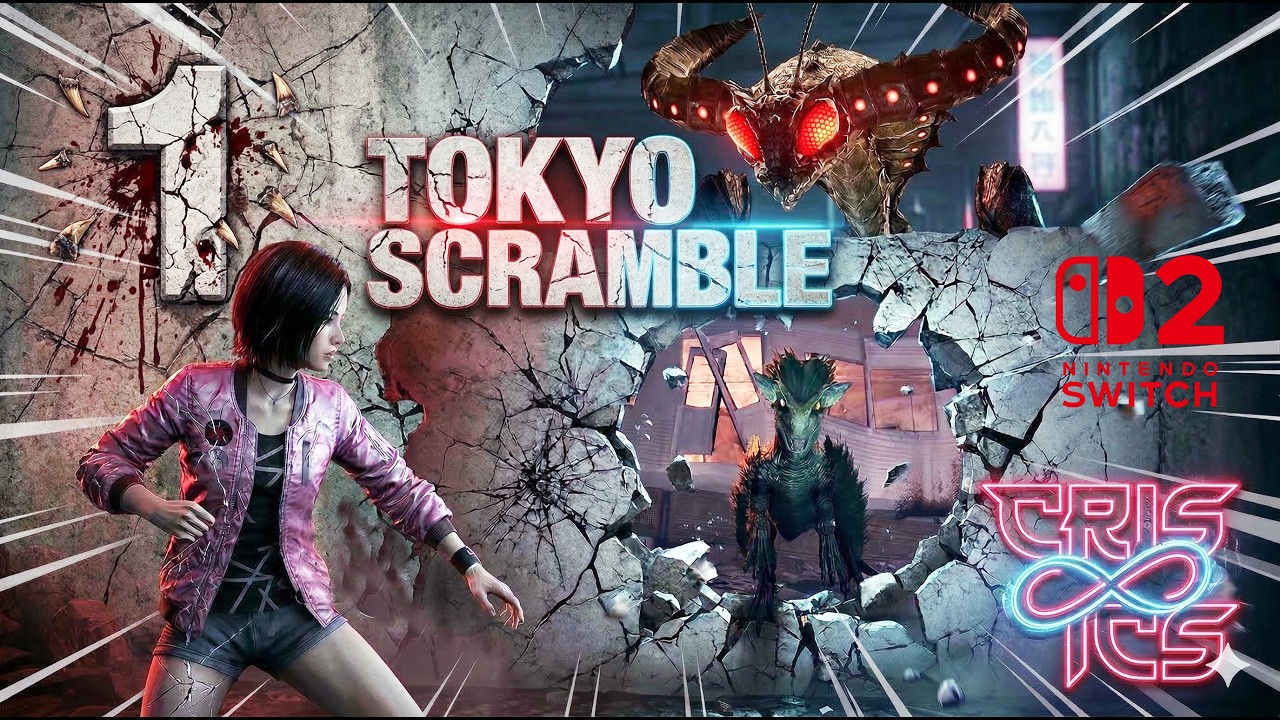 🛑TOKYO SCRAMBLE TERREMOTO E DINUSAURI .. TUTTO NELLA NORMALITA !! #SWITCH2