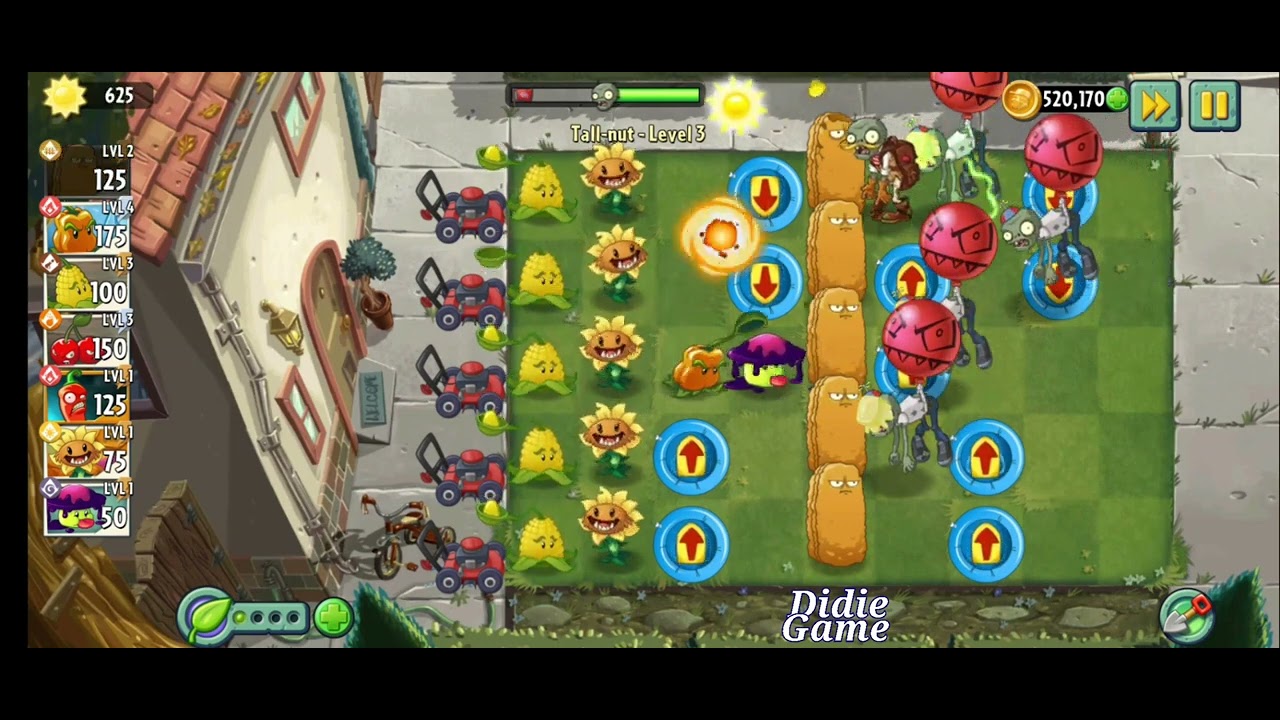 Plants vs Zombies 2 New Plant Nursery TALL-NUT